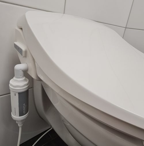 LEEVENTUS Dusch-WC-Aufsatz J850R mit Durchlauferhitzer Standard